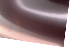 Placa de aço inoxidável da folha da linha fina do ouro de Rosa