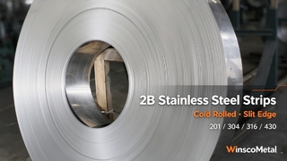 201 304 316 430 tiras laminadas de Inox