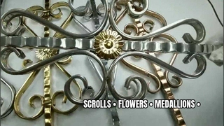 Rolos decorativos de aço inoxidável e ornamentos de corrimão | VVINSCO